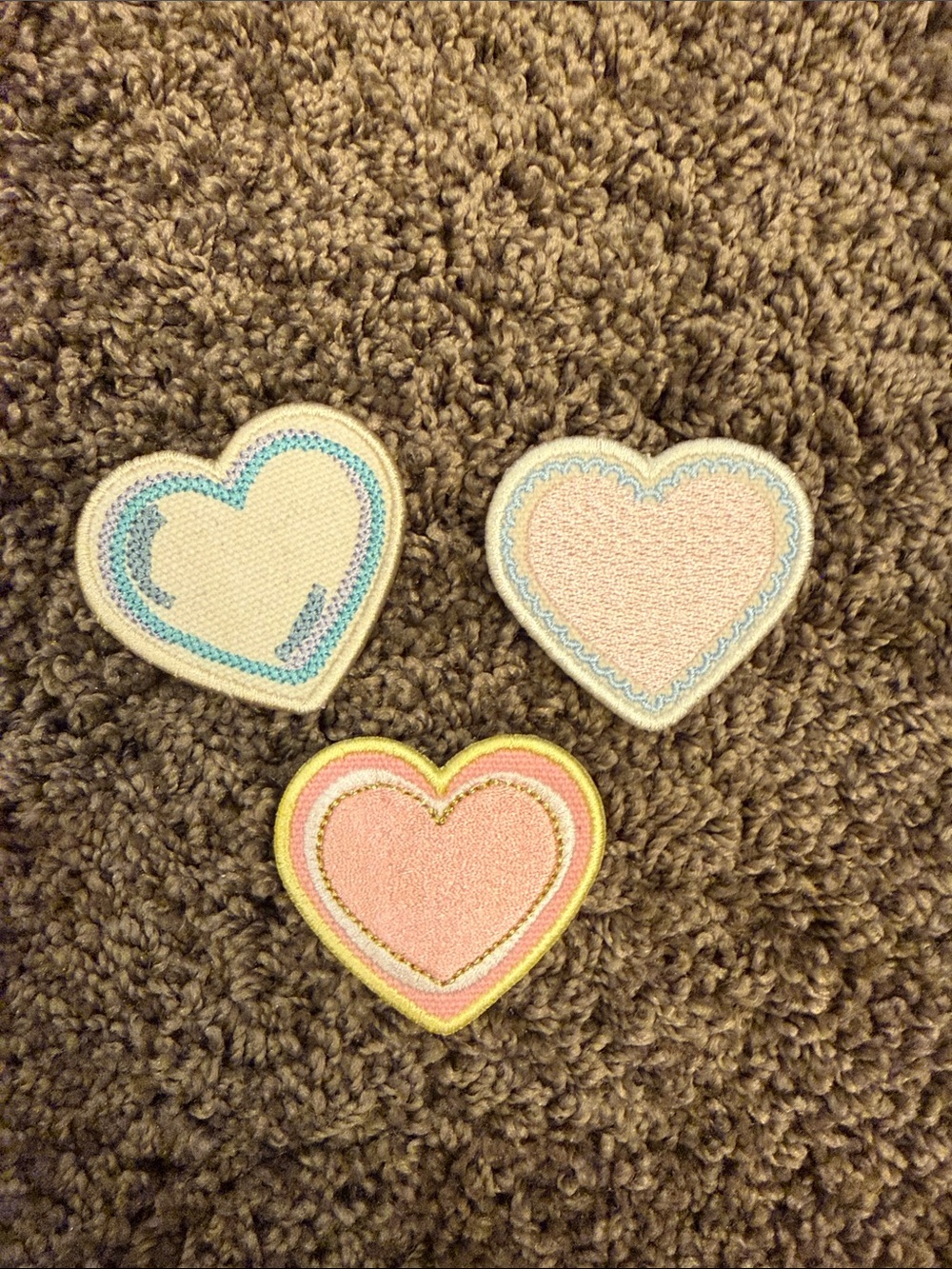 New stoney clover lane heart patches